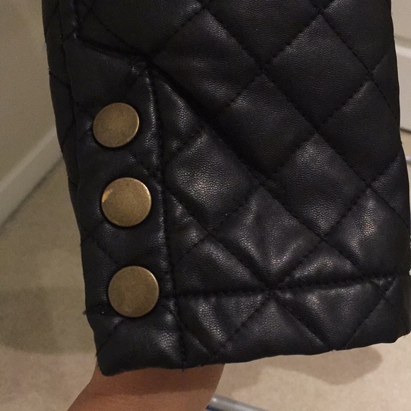 Zara pleather biker jacket - Picture 4 of 4